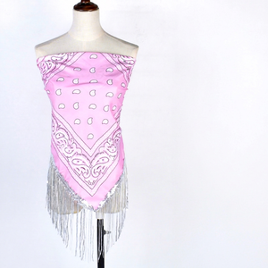 Fabricante de Pañuelos Cuadrados con Tacto de Seda de Alta Calidad, Impresión Digital Personalizada, Accesorios de Moda para Mujer, Proveedor al por Mayor OEM ODM - Product Image 1