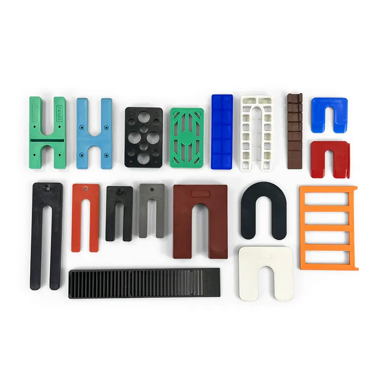 Woshun 75\90\95\140mm Window Packer Plastic Shims Plastic Horseshoe Shims and U Shape Plastic Shim Packers for Window and Door