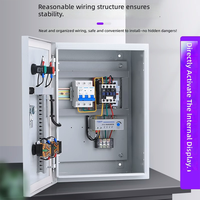 Boîtier de commande de démarreur à tension réduite Delta, armoire de distribution, démarreurs de moteur de pompe, économie d'énergie, haute efficacité