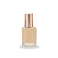 Fond de teint liquide mat longue tenue personnalisé, contrôle du sébum, fini naturel, semi-couvrant