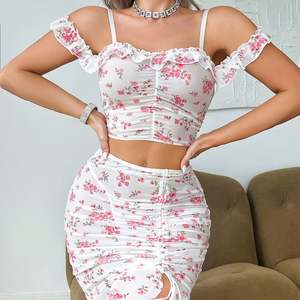 B226 Nuevo Conjunto de Lencería Sexy Estampado Pure Desire, Vestido de Dormir para Mujer con Malla Transparente, Estilo Ins, con Tirantes que Estilizan la Cadera - Product Image 4