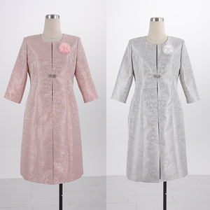 Traje Elegante de Poliéster y Spandex con Estampado Floral para Mujer, Vestido de Iglesia de Talla Grande, Trajes de Iglesia para Mujer de Alta Calidad - Product Image 1