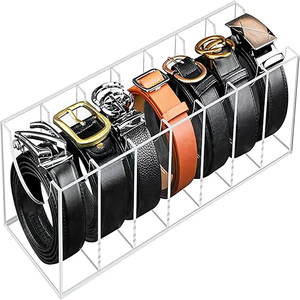 Hộp đựng đồ bằng <span class=keywords><strong>acrylic</strong></span> trong suốt, giá để đồ, giá trưng bày, hộp đựng dây đeo bằng <span class=keywords><strong>acrylic</strong></span> trong suốt - Product Image 1