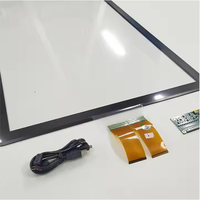 Film d'aluminium tactile mince et léger avec une grande durabilité pour les écrans interactifs portables et peu encombrants