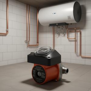 Pompa di circolazione dell'acqua 100W in acciaio inox per scaldabagno elettrico, sistema di ricircolo dell'acqua calda - Product Image 2