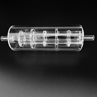 Colonne de filtration de gaz multicouche en quartz fusionné sur mesure pour CVD semi-conducteur