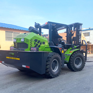 Huaya כל השטח 4 x4 דיזל מלגזות אמין 3 טון 4 טון 5 טון דגמים עם epa יורו 5 למכירה - Product Image 4