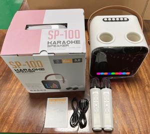 Machine de karaoké Hejia SP100, haut-parleur portable avec 2 micros sans fil, haute qualité - Product Image 6