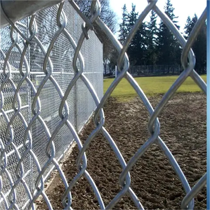 Malla de Alambre de Hierro Galvanizado por Inmersión en Caliente de Alta Resistencia, Malla de Eslabones en Forma de Diamante, Decorativa, para Cercas de Canchas de Tenis y Patios - Product Image 1