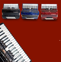 YW871 Perroquet 37Key 96 Basses clavier accordéon, perroquet accordéon