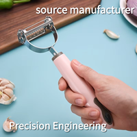 Ensemble d'ustensiles de cuisine multifonctionnels OEM/ODM d'usine - Couteau à fruits, éplucheur de melon, râpe à pommes de terre, râpe, léger et sûr pour les aliments