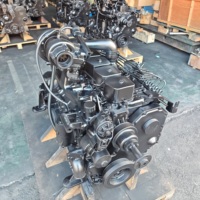 Moteur diesel refroidi par eau DCEC Cumins, assemblage personnalisé, remanufacturé, série 6BT5.9, pour excavatrices et chargeuses