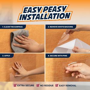 Ruban anti-griffures pour animaux <span class=keywords><strong>de</strong></span> compagnie, personnalisé en usine, anti-explosions, avec <span class=keywords><strong>adhésif</strong></span> acrylique, matériau PET pour la <span class=keywords><strong>protection</strong></span> des meubles, des canapés et des portes - Product Image 2