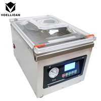 Machine de mise sous vide semi-automatique à chambre unique en acier inoxydable DZ260C, à économie d'énergie, conception personnalisée, contrôle numérique, pour aliments