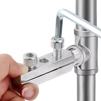 Robinet Angle Valve Fil Cassé Extracteur Robinet Fil Inversé Tuyau D'eau Tête De Tuyau Cassé Vis Outil D'extraction