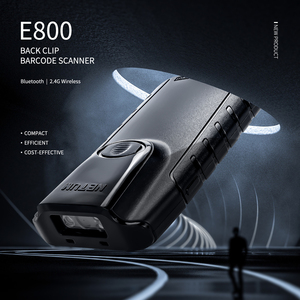 Netum e800 xách tay 2D Bluetooth <span class=keywords><strong>Scanner</strong></span> không dây Gun back-clip tốc độ cao cho kho hàng tồn kho hậu cần hàng hóa theo dõi - Product Image 2