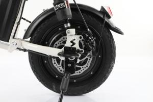 Elettrico City Bike 14 "pieghevole telaio in acciaio al carbonio elettronico Mini Ebike per adulti ragazzi 400W uso urbano - Product Image 6