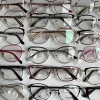 2025 Nouveauté Déstockage Montures de Lunettes Métal Homme Femme Oeil de Chat Montures Optiques