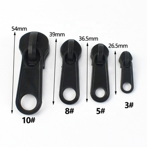 Deepeel za244 3 #5 #8 #10 # dây kéo sửa chữa phụ kiện nhựa có thể thay thế phần dây kéo Thanh trượt cho Nylon dây kéo - Product Image 2