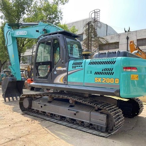 Excavadora Kobelco 200 de 20 Toneladas, Usada, Importada de Japón, con Pocas Horas de Trabajo, al Mejor Precio, Disponible en Almacén en China - Product Image 4