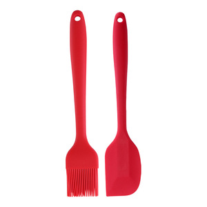 Juego de espátulas y pinceles de silicona para pasteles, carne, postres, sin BPA, resistentes al calor - Product Image 2
