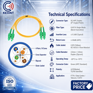 <span class=keywords><strong>สาย</strong></span>เคเบิลเครือข่าย Kexint <span class=keywords><strong>CAT6</strong></span> UTP 305 ม./1000 ฟุต 4 คู่ 8 คอร์ <span class=keywords><strong>สาย</strong></span>แลนอีเธอร์เน็ต - Product Image 5
