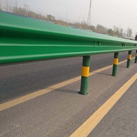 Barrière routière anti-éblouissement à énergie solaire avec feux d'avertissement LED, fabricant de barrières routières en acier