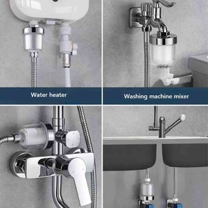 Kit Purificador de Agua de PP y Algodón para el Hogar, con Rosca de 1/2 Pulgada, Transparente, para Baño, Cocina y Ducha - Product Image 6