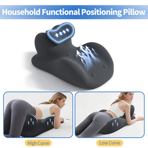Multi-Functional Memory Foam Oblong Pillow Eco-Friendly Air-Permeable Removable Washable Cover for <strong>Bed</strong> Use Sitting <strong>Support</strong> <strong>Back</strong> - Product Image 3
