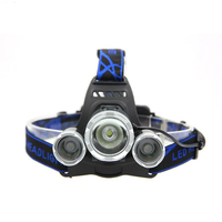 QXMOVING Super lumineux USB Rechargeable LED lampe frontale 18650 batterie lampe frontale mobile pour Camping chasse pêche