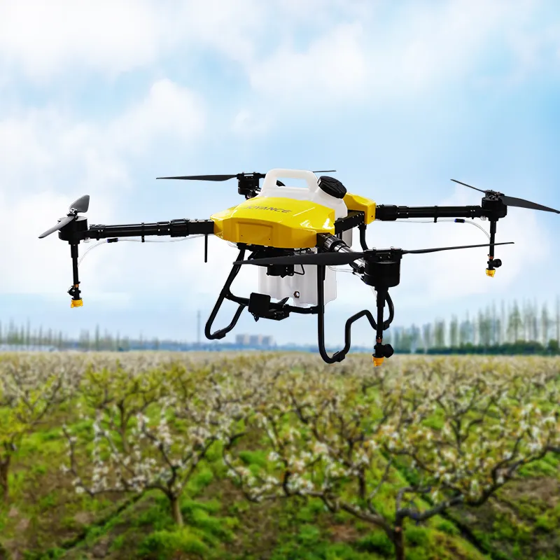 Drone de pulverização agrícola, novo espalhador de sementes para agricultura, visão noturna, fertilizante