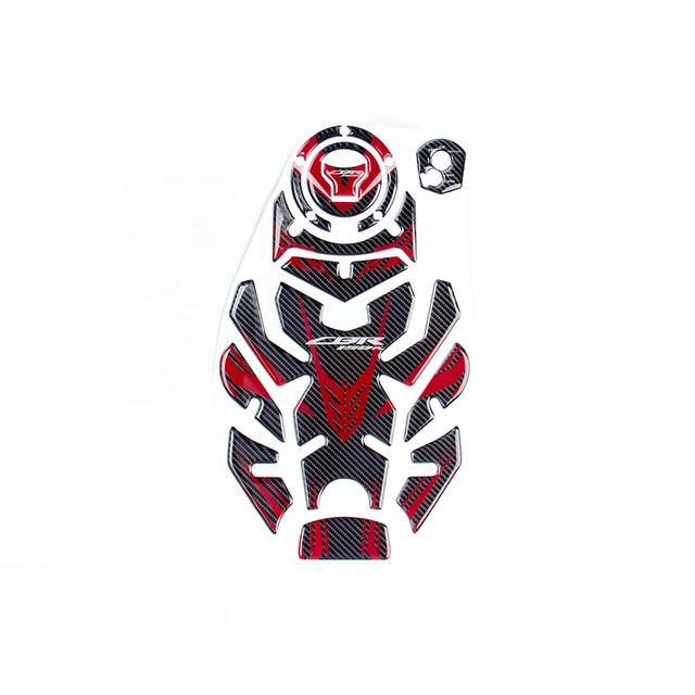 Motorcycle Refit Accessories Rubber Garbon Material 5D Fiber Fuel Oil tank Pad Protector Decorative Sticker for HONDA CBR150R