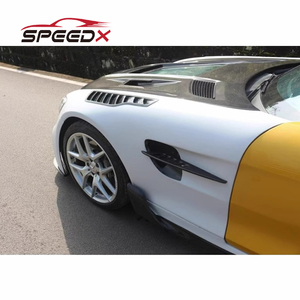 Para <span class=keywords><strong>Mercedes</strong></span> <span class=keywords><strong>Benz</strong></span> AMG <span class=keywords><strong>GT</strong></span> GTS Upgrade AMG <span class=keywords><strong>GT</strong></span> PRO Carbon Fender Body Kit Carbon Fiber Front Side Fender - Product Image 3