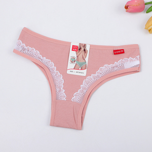 UOKIN <span class=keywords><strong>Perizoma</strong></span> Floreale in Cotone <span class=keywords><strong>per</strong></span> Ragazze e Donne, Mutandine Sexy a Vita Bassa con 95% Cotone - Product Image 4