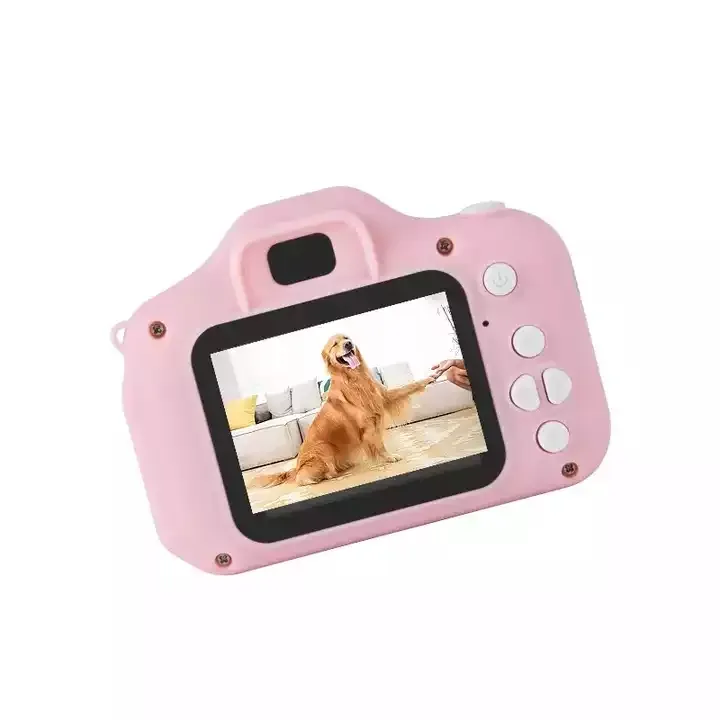 Videocamera digitale con schermo HD da 2.0 pollici regalo per bambini fotocamera carina 720P fotocamera digitale giocattolo per bambini