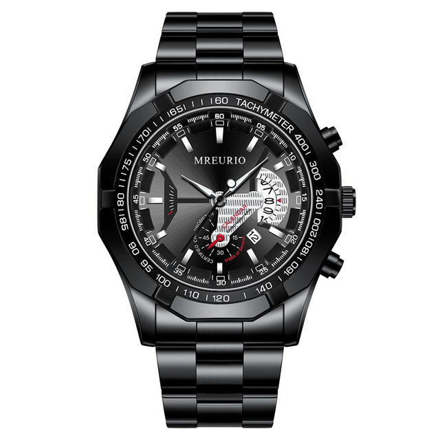 YWB002 Stainless Steel Business Quartz Watches Men Luxury Alloy Wrist Watches for Man