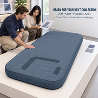 Matelas pneumatique individuel avec surface de sommeil lisse, lit d'appoint gonflable portable pour le camping et la maison, marque privée