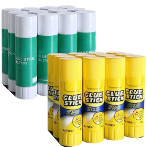 Keo rắn màu trắng độ nhớt cao mạnh mẽ không độc hại an toàn tự làm thủ công hướng dẫn sử dụng cho trẻ em trường nhà có thể giặt dính - Product Image 1