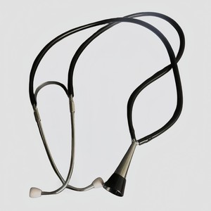 Stéthoscope manuel pour son d'origine fœtale Hp Baby, instrument pour femmes enceintes, matériau en PVC noir - Product Image 1