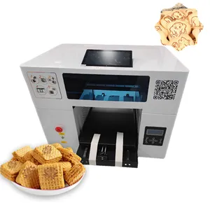 Máquina de impresión de Alimentos/A3 pasteles de tamaño, impresora de Cale pequeña, máquina de impresión de galletas de alimentos comestibles