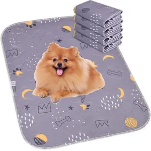Almohadillas lavables para cachorros de diseño personalizado, almohadillas de entrenamiento para perros, almohadillas impermeables para orinar para perros