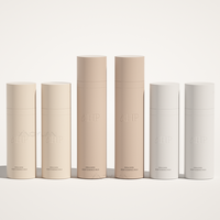 Flacon Pompe Airless de Luxe Vide pour Sérum Soin de la Peau, 30ml 50ml, Emballage Cosmétique Mat Recyclable