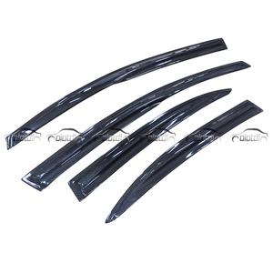 Visera de Ventana de Fibra de Carbono, Protector Solar y de Lluvia, Visera de Puerta Inyectada para Honda Civic Type R 2009+ - Product Image 1