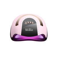 SUNKIN-Sèche-ongles professionnel portable personnalisable, 268W, SUN S2 Pro, 57 LED, lampe à ongles