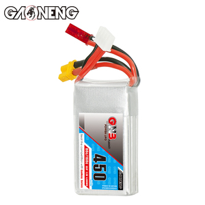 GAONENG GNB 3S 450MAH 11.1V 80C XT30 JST Dual Connector <b>Square</b> Type RC LiPo <b>Battery</b> FPV - Product Image 4