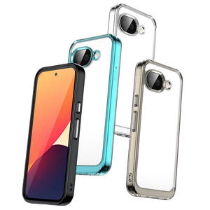Coque de téléphone en acrylique transparente et colorée, résistante aux chocs, pour Google Pixel 10A, livraison rapide - Product Image 2