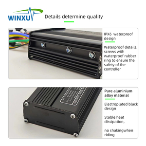 Controlador Universal de Motor Sin Escobillas FOC de 48V 20A de Modo Único de Onda Sinusoidal con Acelerador LCD TF-100 para Patinete Eléctrico KuGoo M4 - Product Image 4