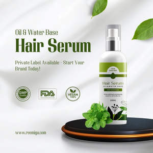 Nouvelle huile capillaire biologique sans cruauté et sans silicone, formule nourrissante et rafraîchissante, avantages brillants, huile réparatrice pour cheveux, base aqueuse - Product Image 4