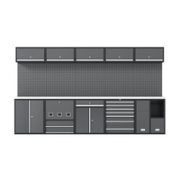 Armoire à outils industrielle en métal durable à prix d'usine avec établi multifonctionnel
