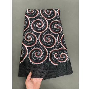 Tissu en dentelle jacquard brocart soluble dans l'eau 100% coton écologique de haute qualité pour robes de mariée et vêtements pour femmes - Product Image 2